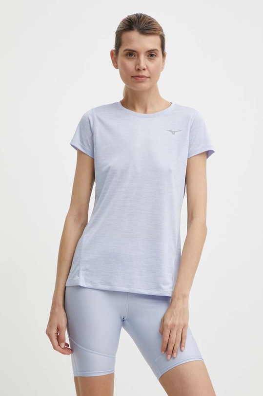 Mizuno tricou de alergare Impulse core violet J2GAA721