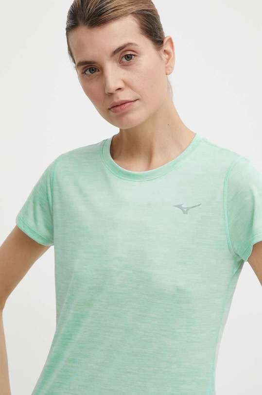 Бігова футболка Mizuno Impulse core зелений J2GAA721