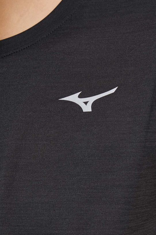 Μπλουζάκι για τρέξιμο Mizuno Impulse core J2GAA721 μαύρο