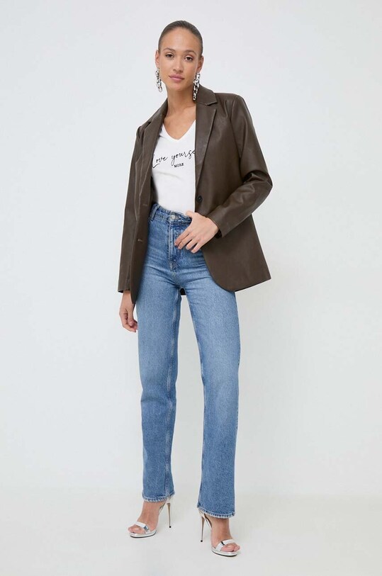 Tričko Morgan DUMBO DUMBO.OFF.WHITE béžová SS24