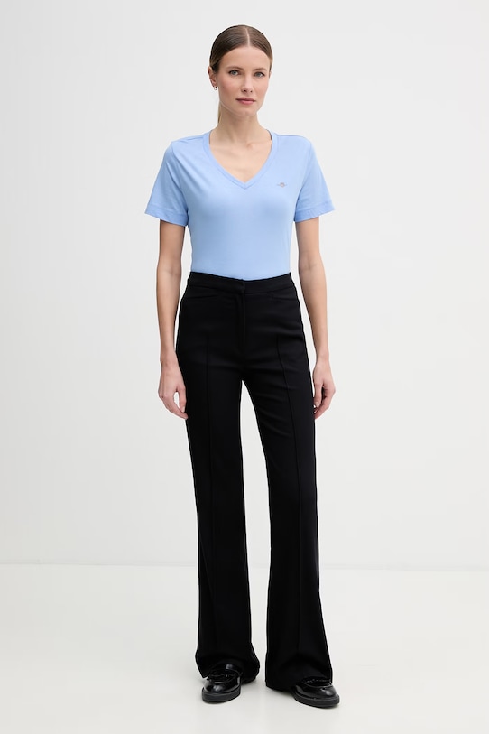 Gant t-shirt bawełniany 4200750 niebieski SS26