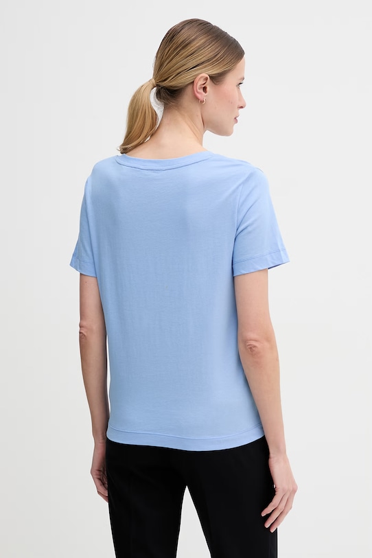 Odzież Gant t-shirt bawełniany 4200750 niebieski