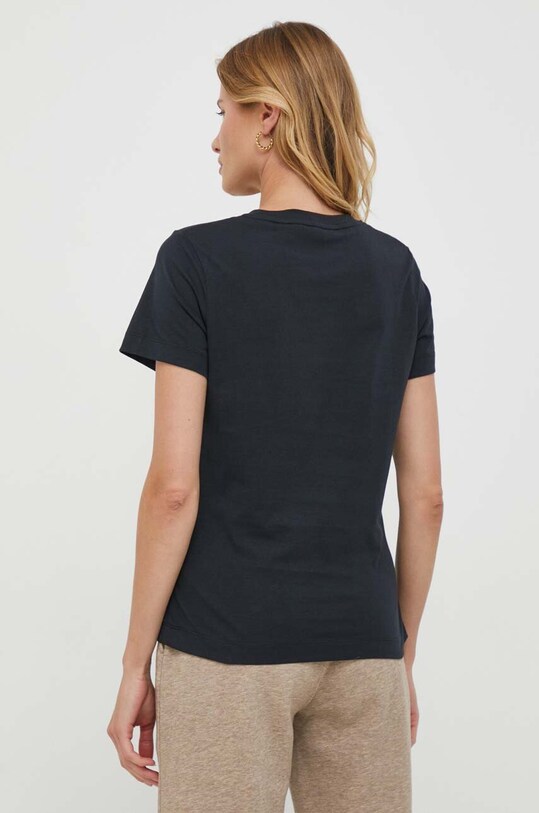 Oblečenie Bavlnené tričko Gant 4200750 čierna