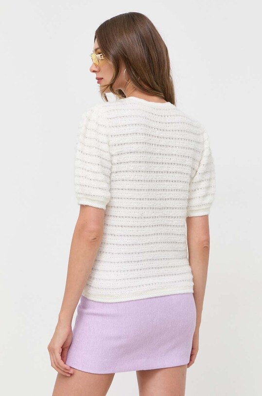Odzież Miss Sixty sweter z domieszką wełny 6T3RJ5440000 beżowy