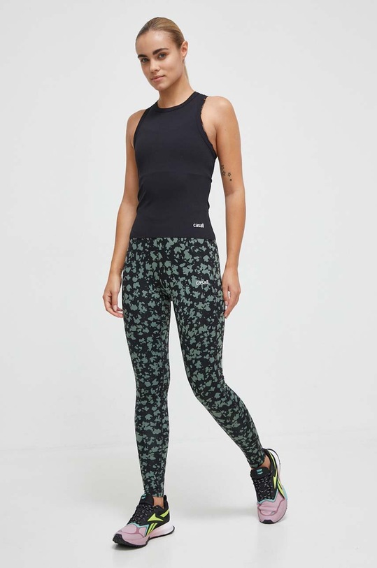 Top za trening Casall Defined Rib 23133 crna AW23
