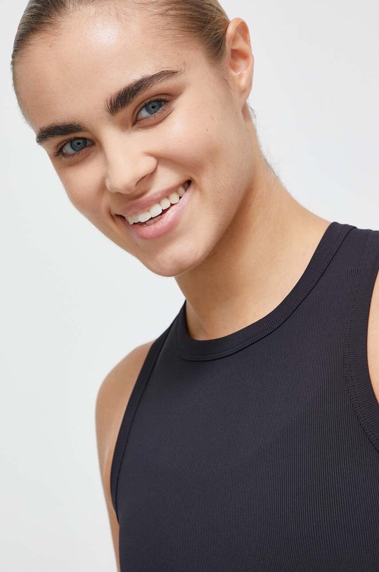 Top za trening Casall Defined Rib crna 23133