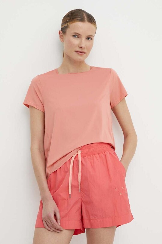 Футболка для тренинга Casall Technical с эластаном оранжевый 23217