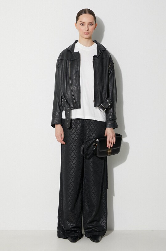 Rick Owens t-shirt bawełniany DS02C5208.RNER1 biały AW23