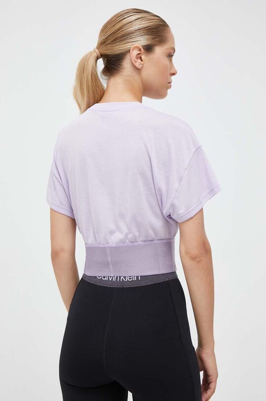 Oblečení Tréninkové tričko Calvin Klein Performance 00GWF3K147 fialová