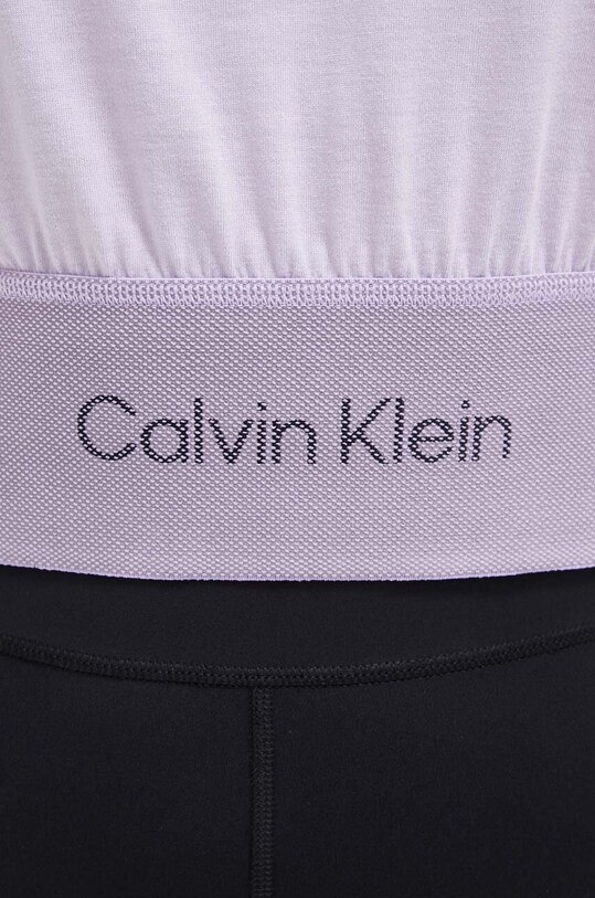 Tréninkové tričko Calvin Klein Performance 00GWF3K147 fialová