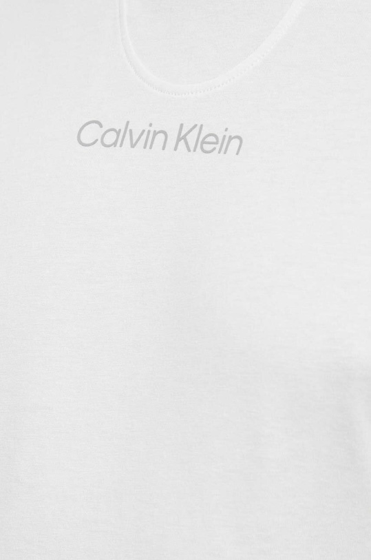 Μπλουζάκι προπόνησης Calvin Klein Performance λευκό 00GWF3K154