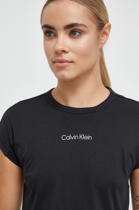 Μπλουζάκι προπόνησης Calvin Klein Performance μαύρο 00GWF3K154