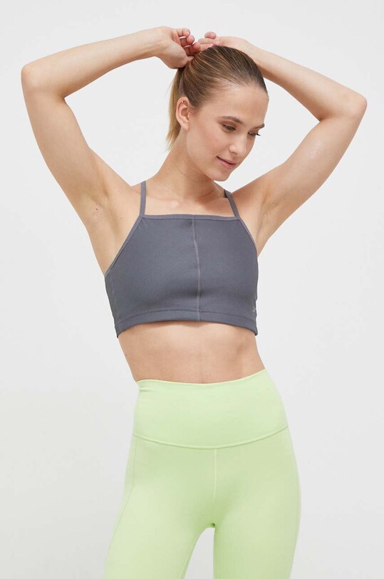Топ для йоги Reebok slim серый 100037447