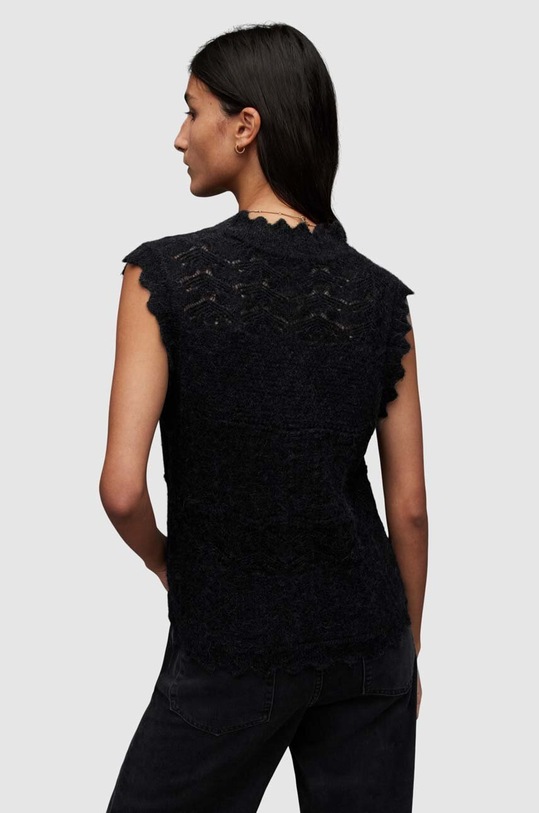 Îmbrăcăminte AllSaints tricou VANESSA WK036Z negru