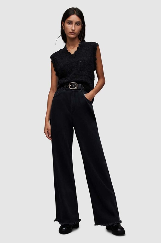 AllSaints tricou VANESSA WK036Z negru