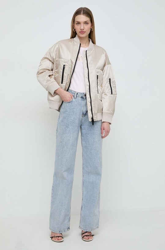 Бавовняна футболка Guess W4RI30.I3Z14 рожевий SS24