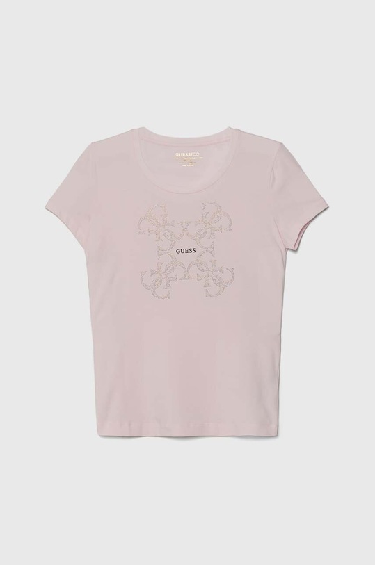 Tričko Guess slim ružová W4RI35.J1314