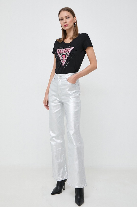 Guess t-shirt SPRING W4RI44.J1314 czarny SS24