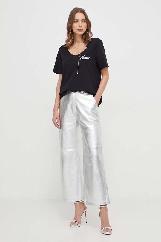 Guess tricou W4RI31.KC340 negru SS24