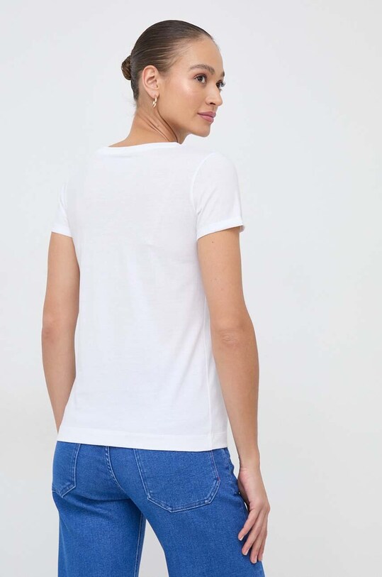 Odzież Guess t-shirt bawełniany ROSE W4RI37.JA914 biały