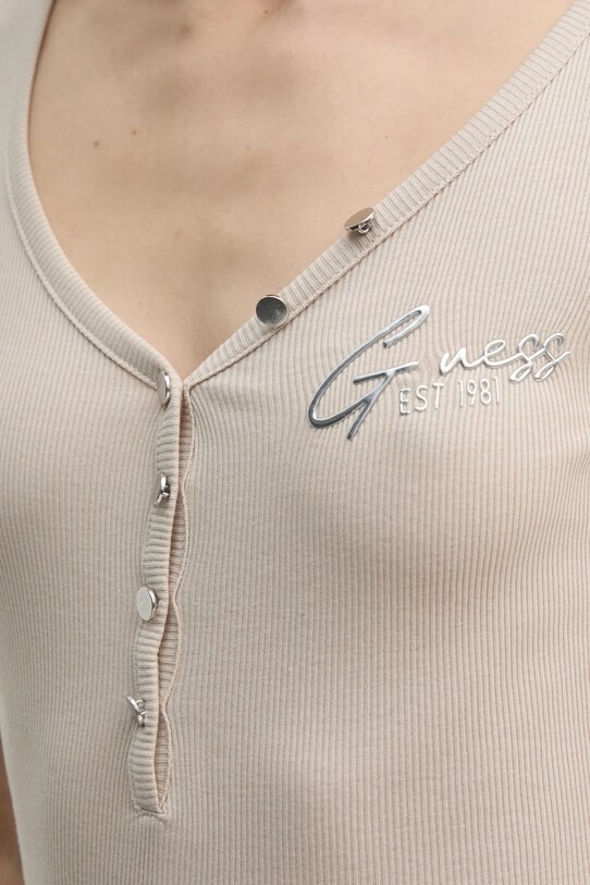 Футболка Guess W4RP47.K1814 бежевый