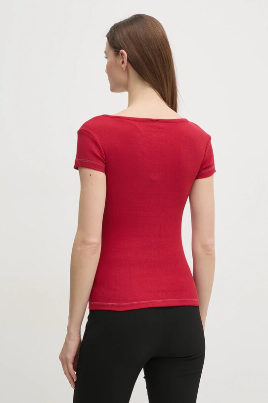 Odzież Guess t-shirt W4RP47.K1814 czerwony