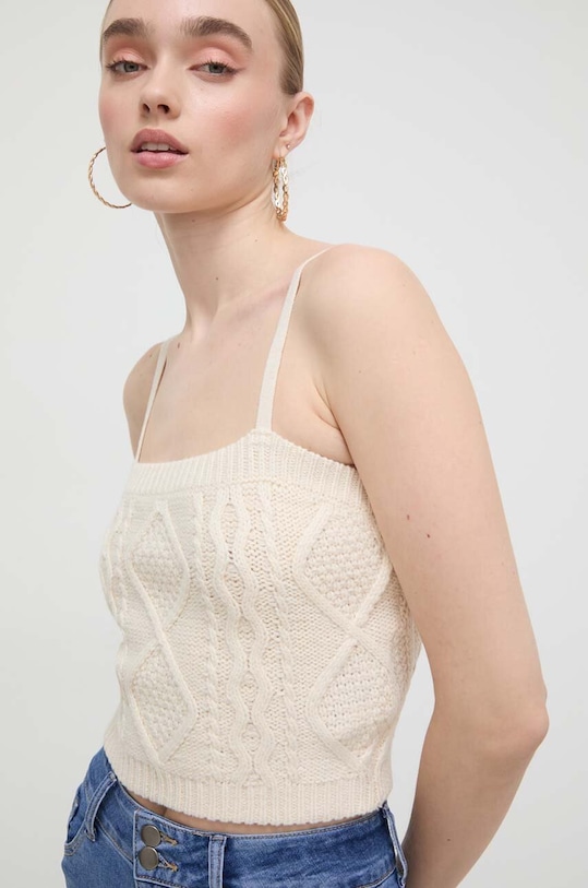 Top Guess CHIBA slim béžová W3BR63.Z3B90