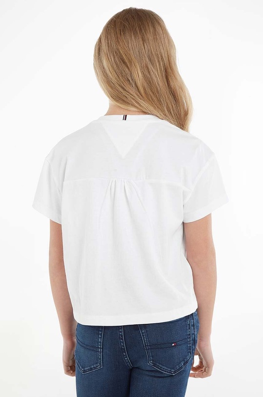 Tommy Hilfiger t-shirt bawełniany dziecięcy KG0KG07437.74.122.9BYX