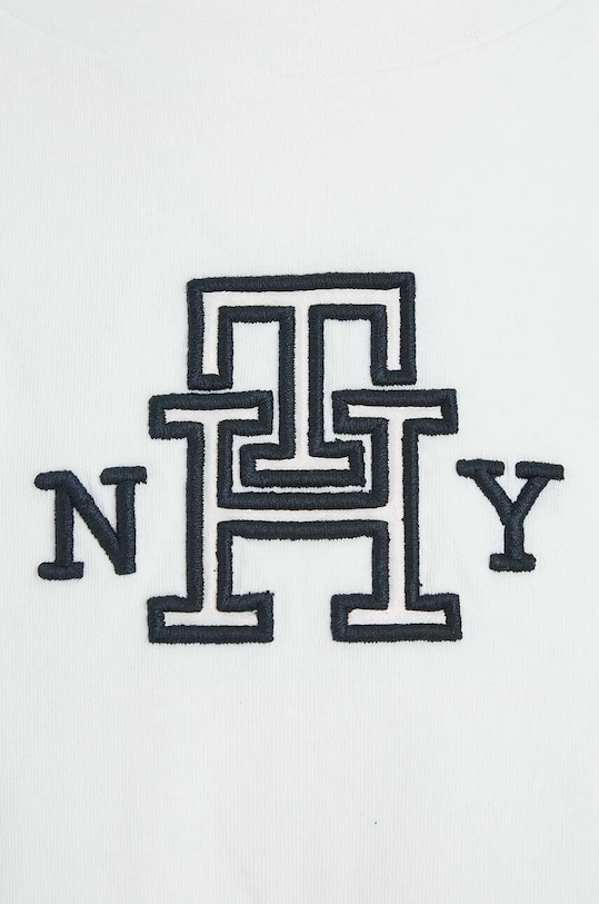 Tommy Hilfiger t-shirt bawełniany dziecięcy biały KG0KG07437.74.122.9BYX