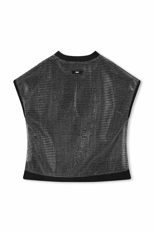 Дитяча футболка Dkny D35T09.162.174 сірий AW23