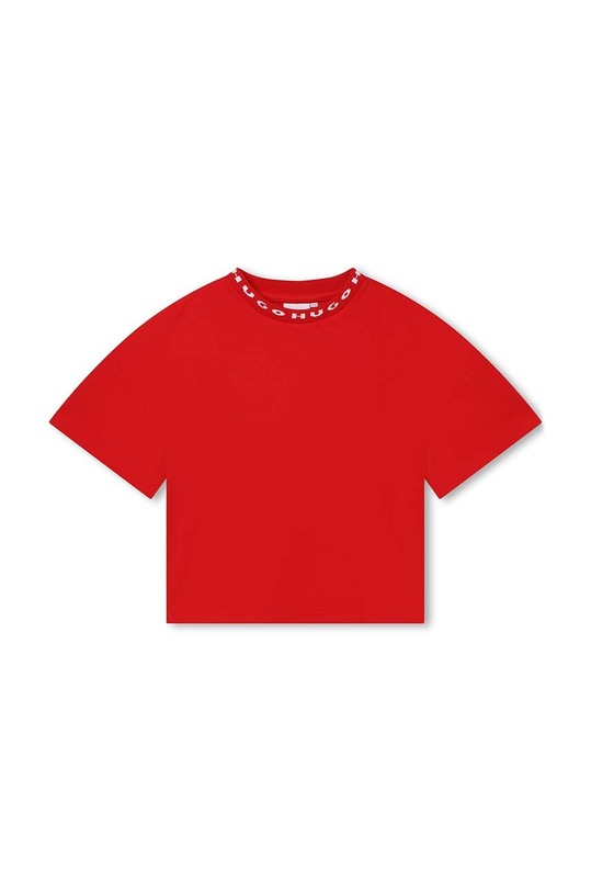 HUGO t-shirt dziecięcy G15122.102.108 beżowy AW23