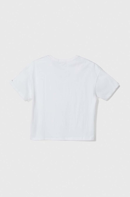Βαμβακερό μπλουζάκι Calvin Klein Jeans IG0IG02136.9BYX λευκό AW23