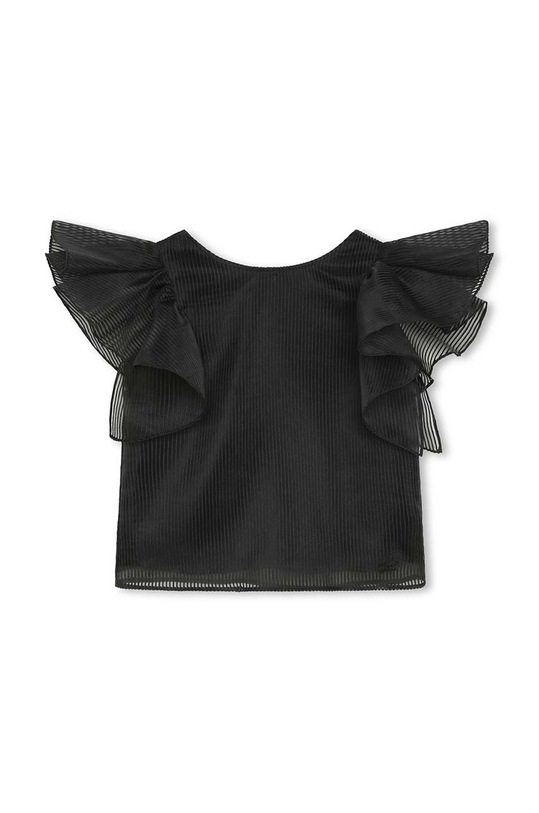 Karl Lagerfeld gyerek póló sima fekete Z30174.102.108