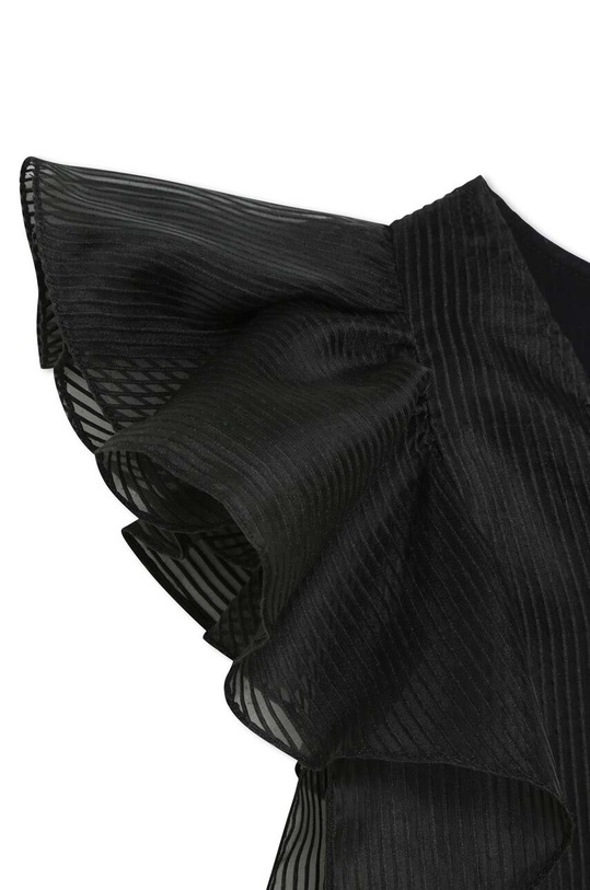 Dziewczynka Karl Lagerfeld t-shirt dziecięcy Z30174.102.108 czarny