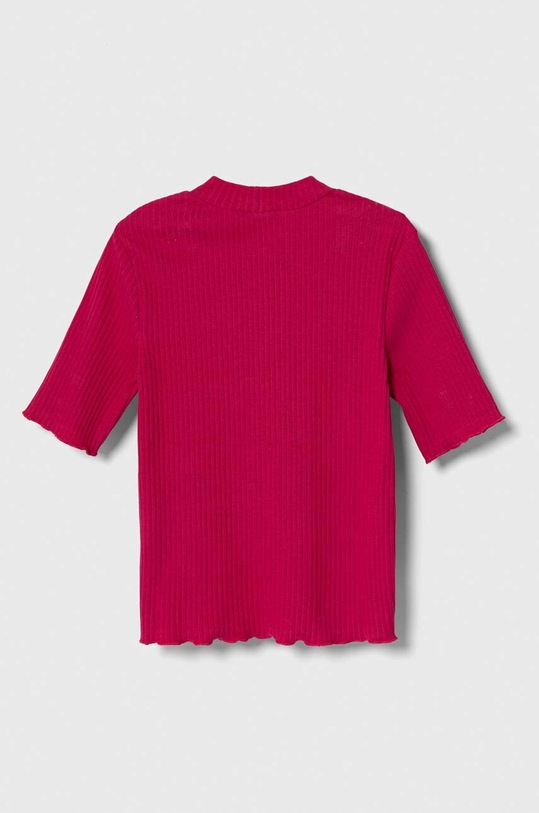 United Colors of Benetton t-shirt dziecięcy 3F1AC10E2.G.SEASONAL różowy AW23