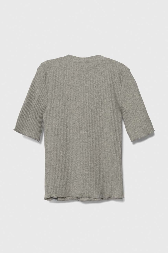 Dječja majica kratkih rukava United Colors of Benetton 3F1AC10E2.G.SEASONAL siva AW23