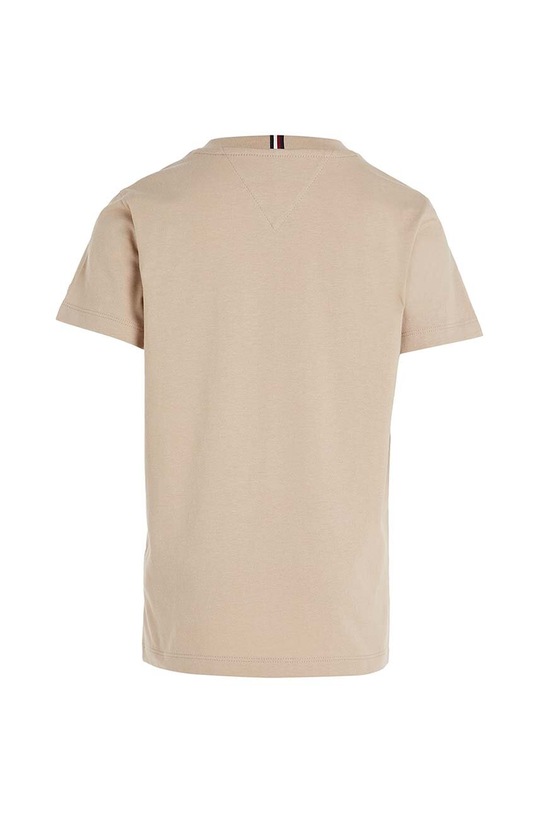 Lány Tommy Hilfiger gyerek pamut póló KS0KS00397.74.122.9BYX bézs