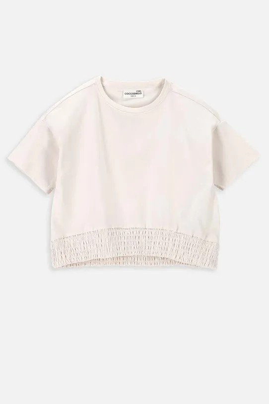 Coccodrillo maglietta per bambini tessuto elasticizzato beige ZC3143201MGK