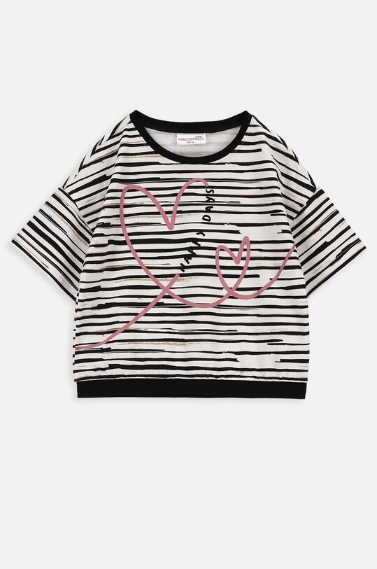 Coccodrillo t-shirt dziecięcy ZC3143203MGK czarny AW23