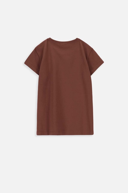 Coccodrillo t-shirt dziecięcy ZC3143203VGB brązowy AW23