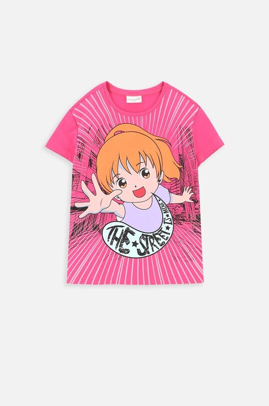 Coccodrillo tricou copii print roz ZC3143203VGA