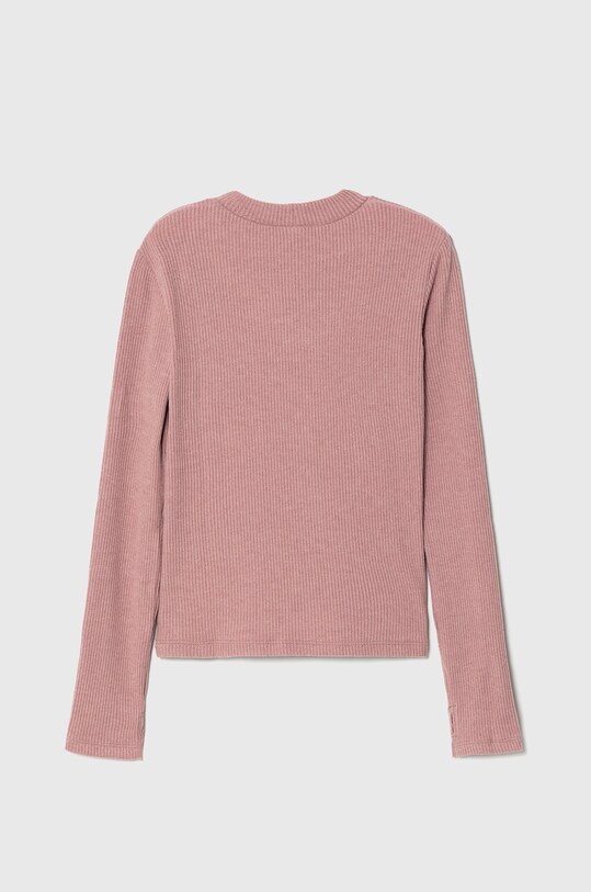 United Colors of Benetton longsleeve copii 31F5C10F7.G.SEASONAL roz AW23