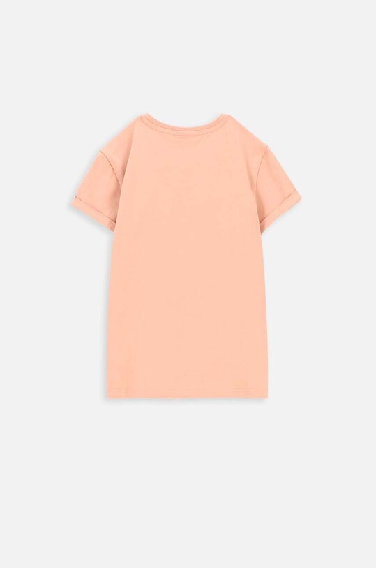 Coccodrillo t-shirt dziecięcy ZC3143201PUJ różowy AW23