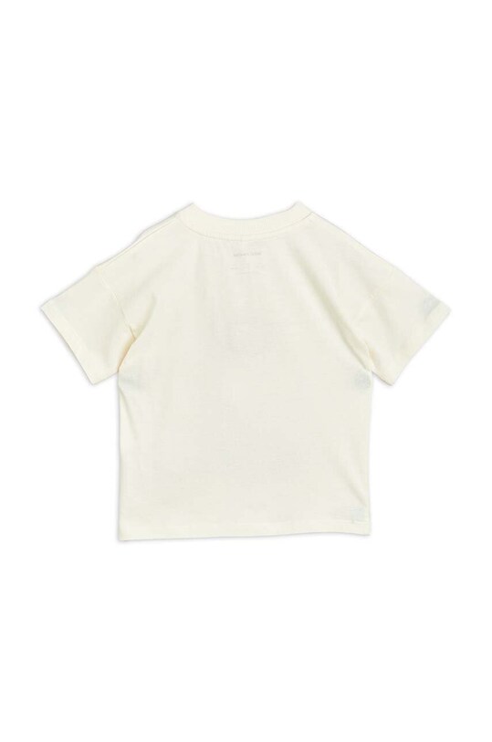 Детская хлопковая футболка Mini Rodini 2362013711 белый AW23