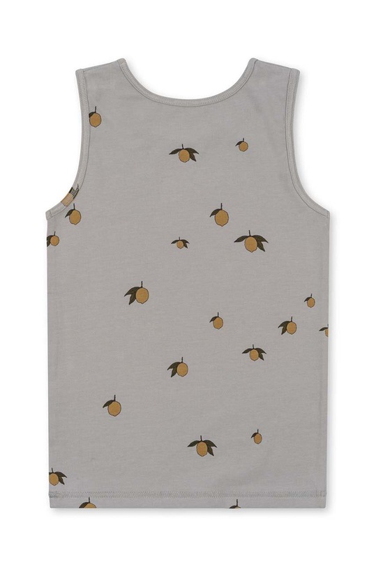 Chłopiec Konges Sløjd top dziecięcy 2-pack KS5892 żółty