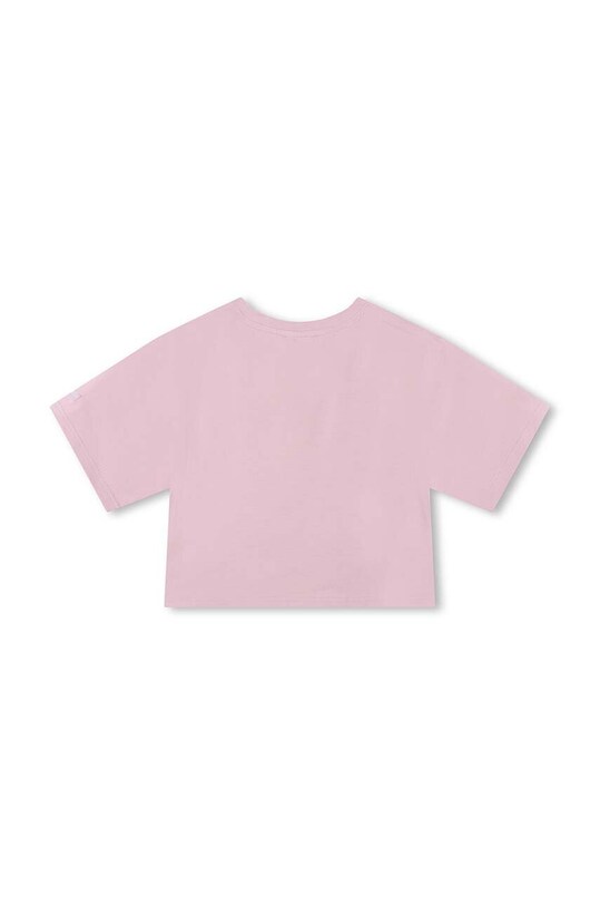 Dkny t-shirt dziecięcy D35T02.114.150 fioletowy AW23