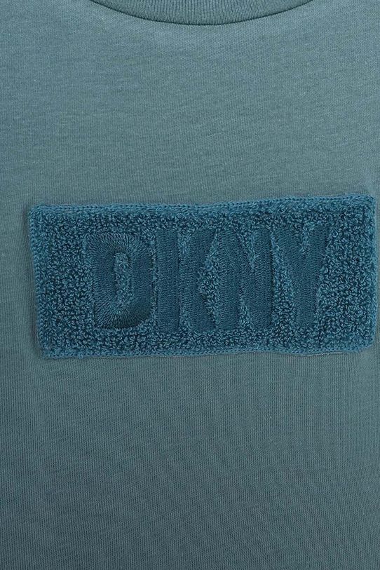 Dievča Detské tričko Dkny D35T02.114.150 tyrkysová