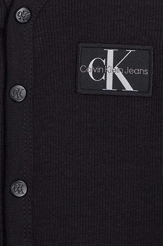 Fiú Calvin Klein Jeans újszülött póló IN0IN00085.9BYX fekete