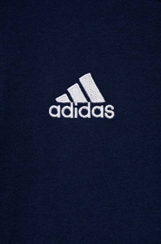 Хлопчик Дитяча бавовняна футболка adidas Performance ENT22 TEE Y HC0445 темно-синій