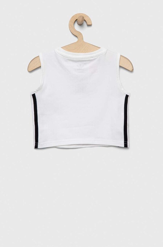 Chłopiec adidas Originals top dziecięcy IC3129 biały